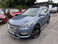 Used Hyundai Santa Fe Edition 200 HP (147 kW) 2017 Blue SUV