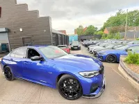 Used BMW 330e M Sport 292 HP (214 kW) 2022 Blue Sedan