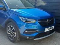Used Vauxhall Grandland X Elite 130 HP (95 kW) 2019 Blue SUV
