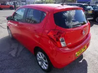 Used Vauxhall Viva 75 HP (55 kW) 2015 Red Hatchback