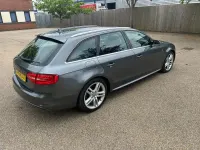 Begagnad Audi A4 S-Line 2015 Grå Kombi
