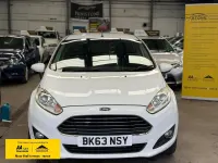 Used Ford Fiesta Zetec 2014 White Hatchback