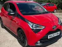 Used Toyota Aygo Trend 72 HP (52 kW) 2020 Red Hatchback