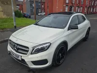 Used Mercedes GLA220 AMG line 170 HP (125 kW) 2014 White SUV