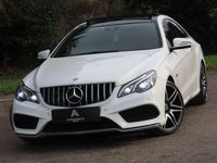Used Mercedes E220 AMG line 177 HP (130 kW) 2015 White Coupe