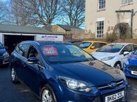 Used Ford Focus Zetec 125 HP (91 kW) 2012 Blue Estate