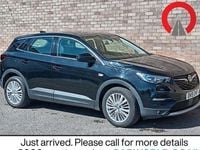 Used Vauxhall Grandland X Sport 130 HP (95 kW) 2019 Black SUV