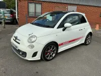 Used Abarth 500 2009 White Hatchback