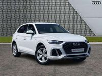 Używany Audi Q5 S-Line 299 KM (219 kW) 2022 Biały SUV