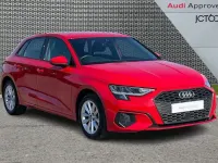 Used Audi A3 147 HP (108 kW) 2022 Red Sedan