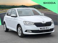 Used Skoda Fabia SE 94 HP (69 kW) 2020 White Hatchback