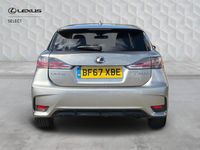 Used Lexus CT200h Sport Line 2017 Silver Hatchback