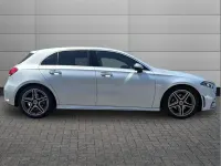 Used Mercedes A200 AMG line 161 HP (118 kW) 2019 Silver Hatchback