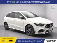 Used Mercedes B250 AMG line 109 HP (80 kW) 2022 White Hatchback