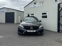 Used Mercedes C250 AMG Line Premium Plus 204 HP (150 kW) 2018 Black Estate
