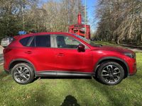 Second-hand Mazda CX-5 Inclusive 150 CP (110 kW) 2017 Roșu SUV