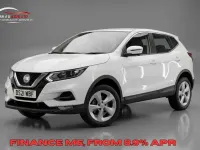 Used Nissan Qashqai Acenta Premium 2021 White SUV