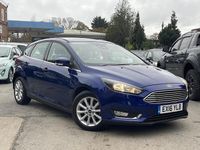 Used Ford Focus Titanium 125 HP (91 kW) 2016 Blue Hatchback