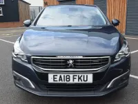 Used Peugeot 508 GT-line 150 HP (110 kW) 2018 Blue Sedan