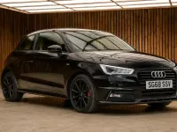 Used Audi A1 S-Line 95 HP (69 kW) 2018 Black Hatchback