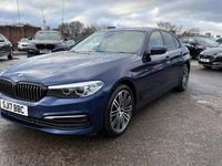 Used BMW 520 2017 Blue Sedan