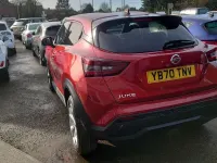 Used Nissan Juke N-Connecta 114 HP (83 kW) 2020 Red SUV
