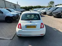 Used Fiat 500 Lounge 69 HP (50 kW) 2015 White Hatchback