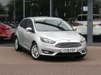 Used Ford Focus Zetec 125 HP (91 kW) 2018 Silver Hatchback