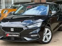 Begagnad Seat Leon FR 204 HK (150 kW) 2021 Svart Halvkombi