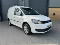 Used VW Caddy 102 HP (75 kW) 2012 White MPV