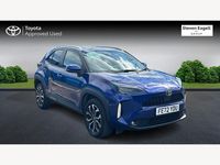 Used Toyota Yaris Hybrid Design 2022 Blue Hatchback