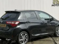 Used Toyota Yaris 101 HP (74 kW) 2018 Black Hatchback