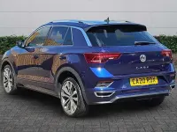 Used VW T-Roc R-line 150 HP (110 kW) 2020 Blue SUV