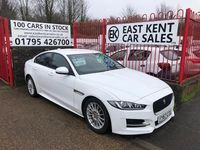Used Jaguar XE R-Sport 163 HP (119 kW) 2018 White Sedan