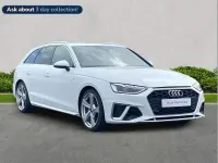 Used Audi A4 S-Line 150 HP (110 kW) 2023 White Estate