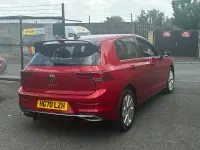 Used VW Golf VII Style 150 HP (110 kW) 2021 Red Hatchback