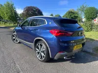 Begagnad BMW X2 M Sport 2019 Blå SUV