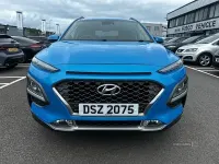 Used Hyundai Kona Premium SE 120 HP (88 kW) 2019 Blue SUV