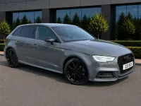 Used Audi A3 Black Edition 190 HP (139 kW) 2018 Grey Sedan