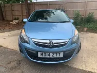Used Vauxhall Corsa Excite 2014 Blue Hatchback