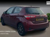 Used Toyota Yaris 2017 Red Hatchback