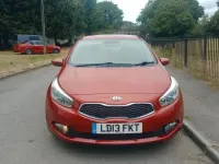 Used Kia Ceed 98 HP (72 kW) 2013 Red Hatchback