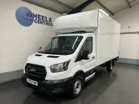 Used Ford Transit 130 HP (95 kW) 2022 White Cabriolet