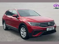 Used VW Tiguan Allspace Life 147 HP (108 kW) 2021 Red SUV