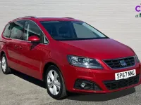 Used Seat Alhambra XCELLENCE 150 HP (110 kW) 2017 Red MPV