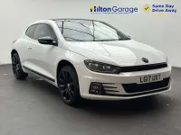 Used VW Scirocco Black Edition 125 HP (91 kW) 2017 White Coupe