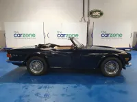 Used Triumph TR6 1974 Blue Cabriolet