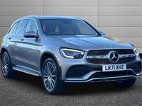 Used Mercedes GLC300 AMG Line Premium 306 HP (225 kW) 2021 High tech silver Estate
