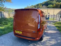 Used Ford Transit Custom Limited 130 HP (95 kW) 2020 Orange Van