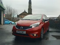 Used Nissan Note N-TEC 80 HP (58 kW) 2015 Red MPV